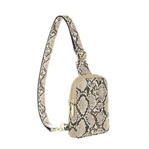 INICAT Snake Pattern Crossbody Bag